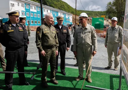 В Приморье завершили строительство четырех домов для военных