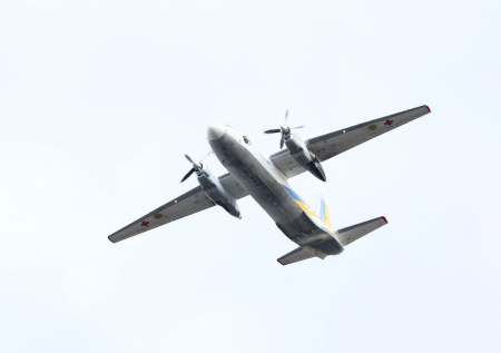 Украинский Ан-26 прибыл на эстонскую авиабазу Эмари