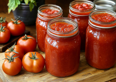 Помидоры в собственном соку на зиму: 3 вкусных рецепта