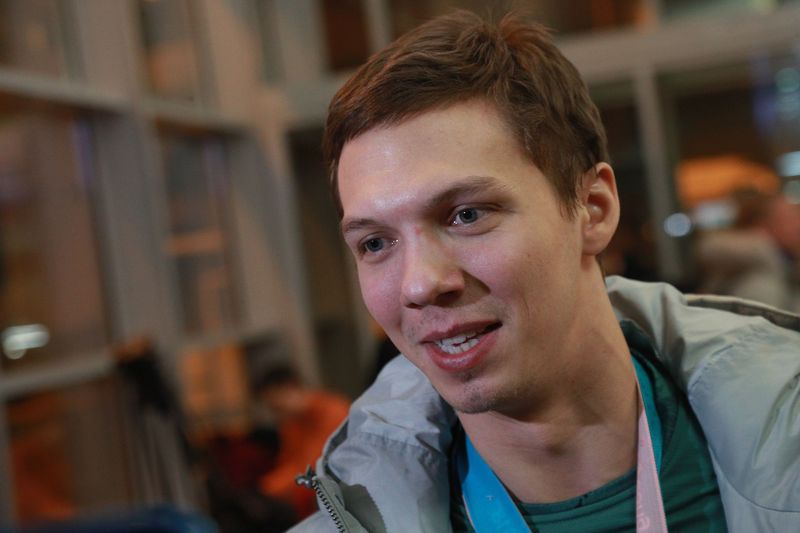 Фигурист Дмитрий Соловьев