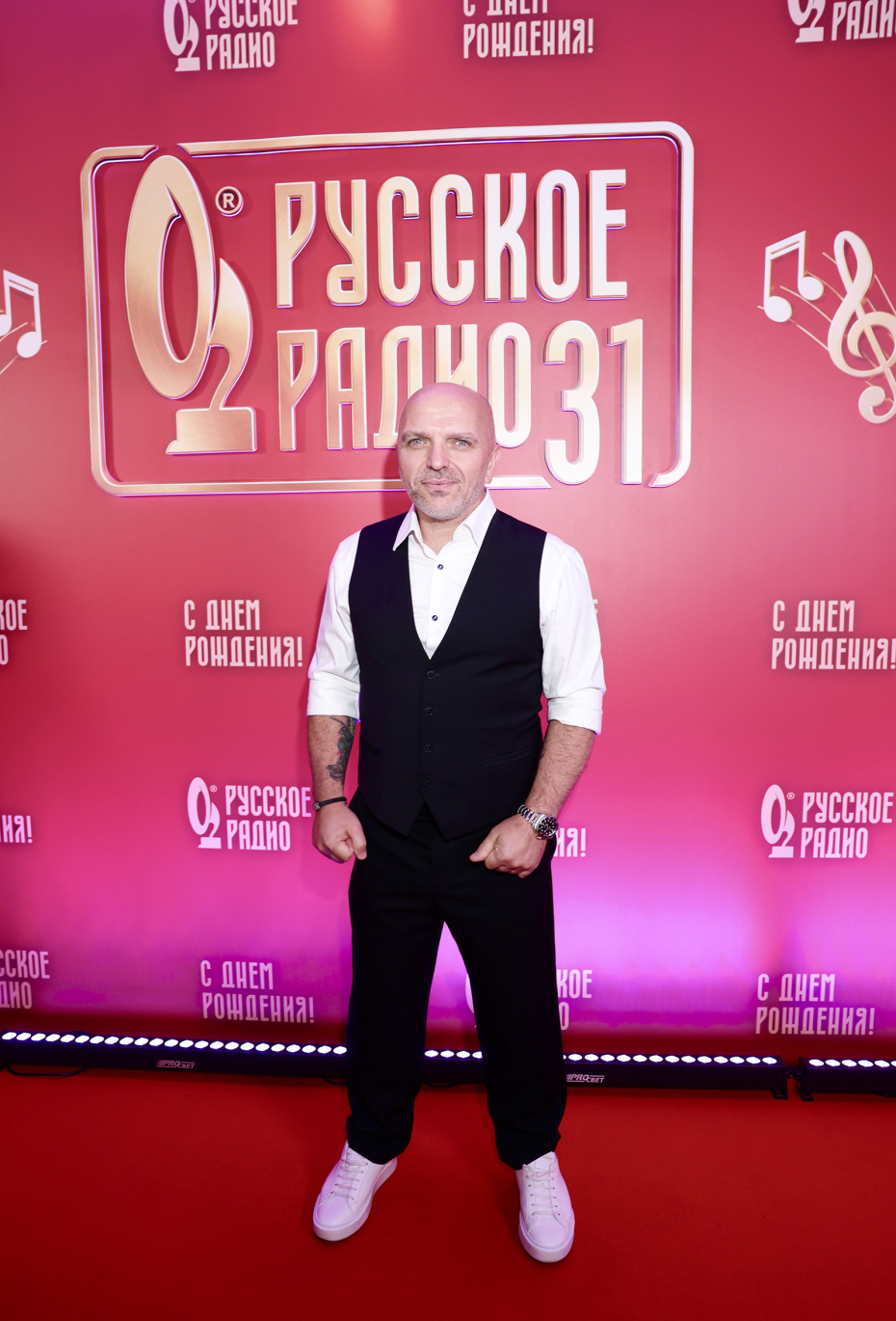 Александр Шоуа на вечеринке в честь 31-летия «Русского радио» в Москве