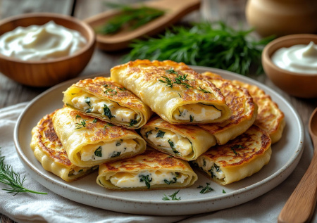 Лью молоко прямо на кабачки — блинчики вкуснее чебуреков и хачапури: их расхватывают горячими со сковороды