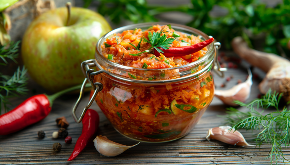 Классическая хреновина с помидорами