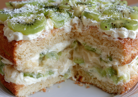 Беру сгущёнку и киви — новая версия «Молочной девочки»: нежнее и вкуснее классики