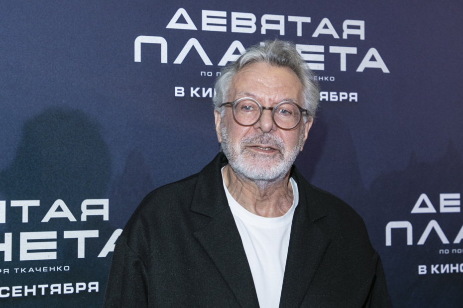 Актер, телеведущий Андрей Ургант на премьере фильма «Девятая планета»