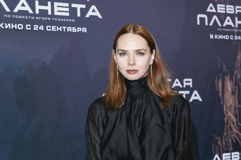Актриса Елена Николаева на премьере фильма «Девятая планета»