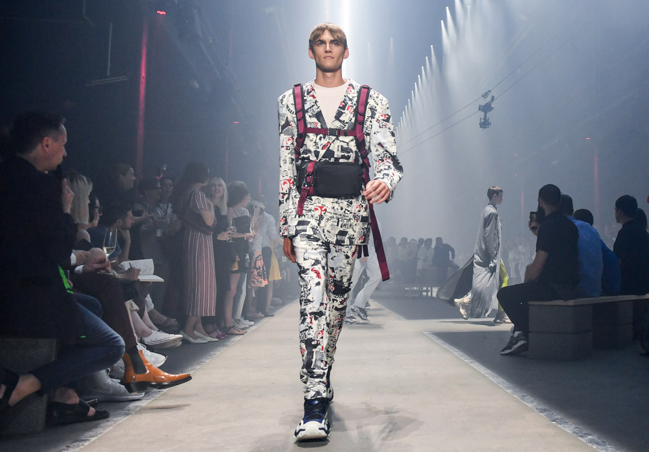 Пресли Уокер Гербер представляет коллекцию Hugo Boss, 2018 год