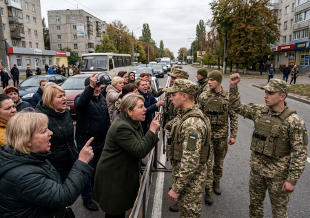 В Чернигове вспыхнул стихийный бунт против ТЦК и мобилизации