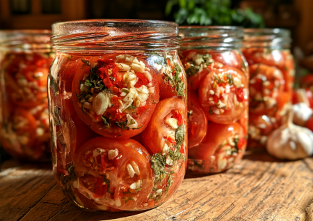 Не солю помидоры — квашу по-армянски: ароматнее, вкуснее, без уксуса, прячу в погребе