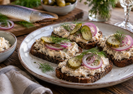 Бутерброды с селедочным паштетом расхватали быстрее икорных: правила вкусной и бюджетной намазки