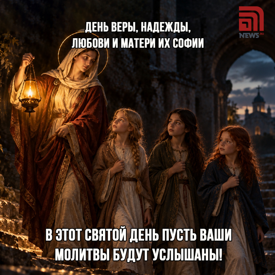 Открытка на День Веры, Надежды, Любви 30 сентября