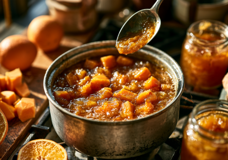 Не покупаю джем — варю апельсиновое повидло с тыквой: ароматнее, вкуснее, без химии