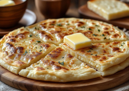 Беру кефир и картошку — к завтраку подаю хычины: тончайшие лепешки вкуснее жирных пирожков