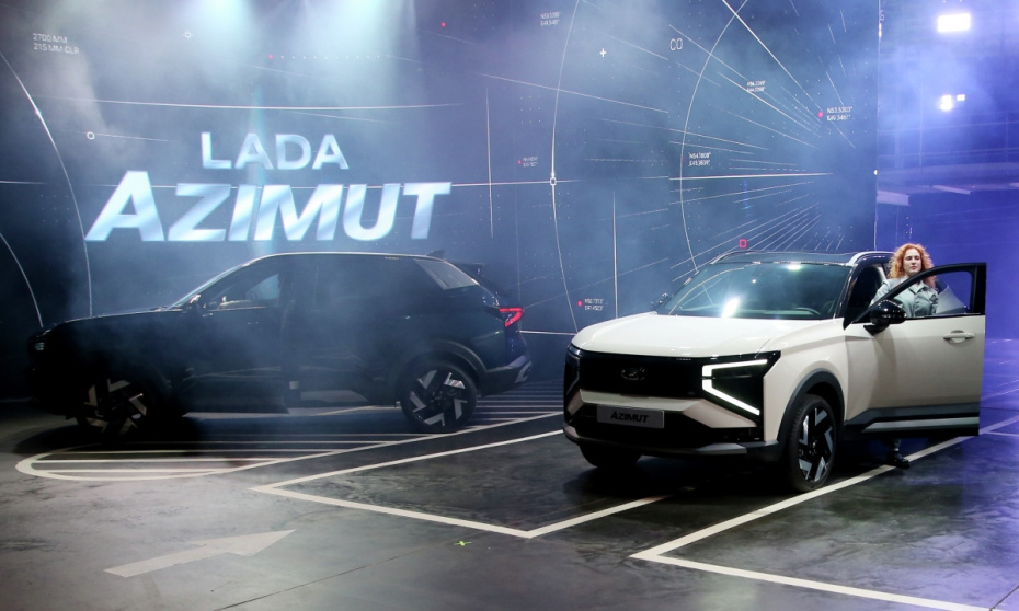 Торжественная церемония запуска серийного производства нового кроссовера Lada Azimut на АвтоВАЗе в Тольятти