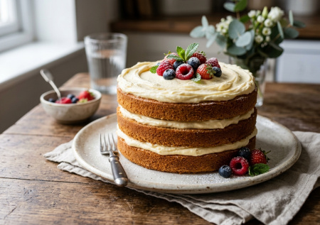 Забыли про магазинные торты: пеку советский «Пломбир» — нежнее зефира, вкуснятина из детства