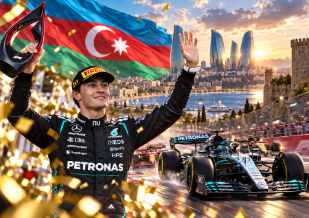 7 аварий, бешеная скорость и яркий финиш: чем запомнится Гран-при F1 в Баку