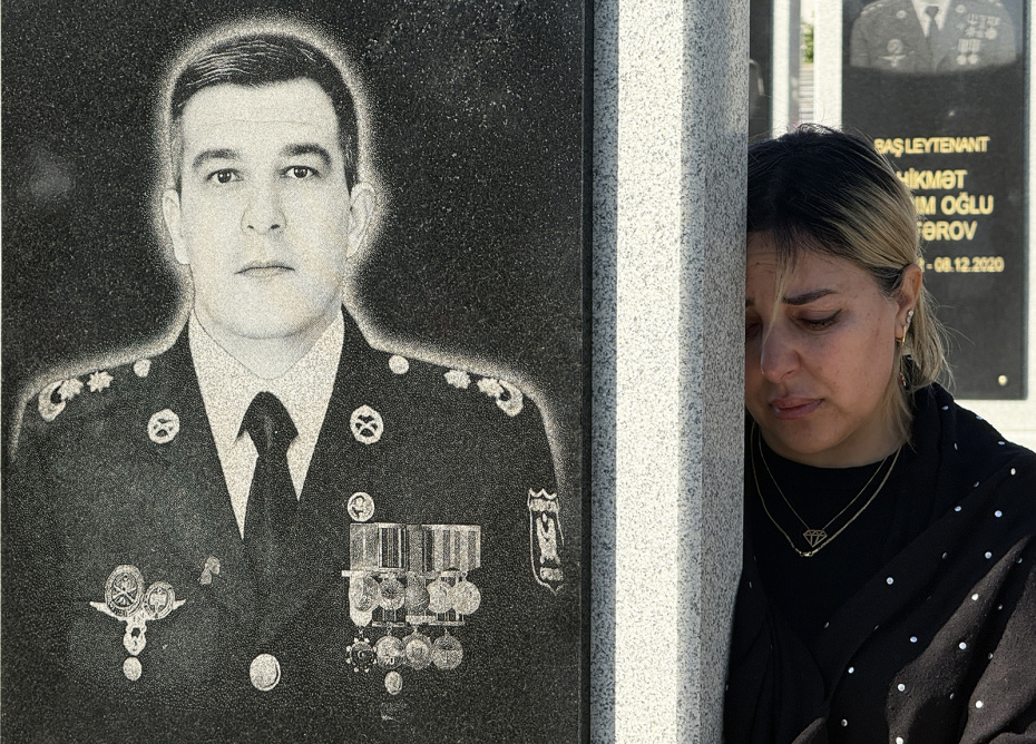 День памяти шехидов на II Аллее почётного захоронения в Баку