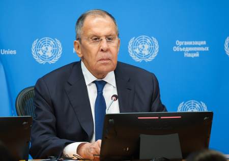 Брифинг Лаврова в ООН вызвал ажиотаж