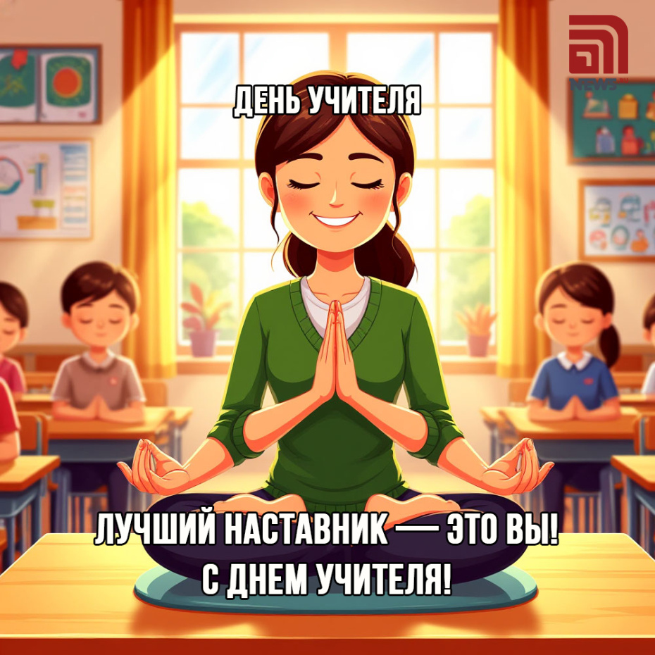 Онлайн-открытки на День учителя для МАКСа