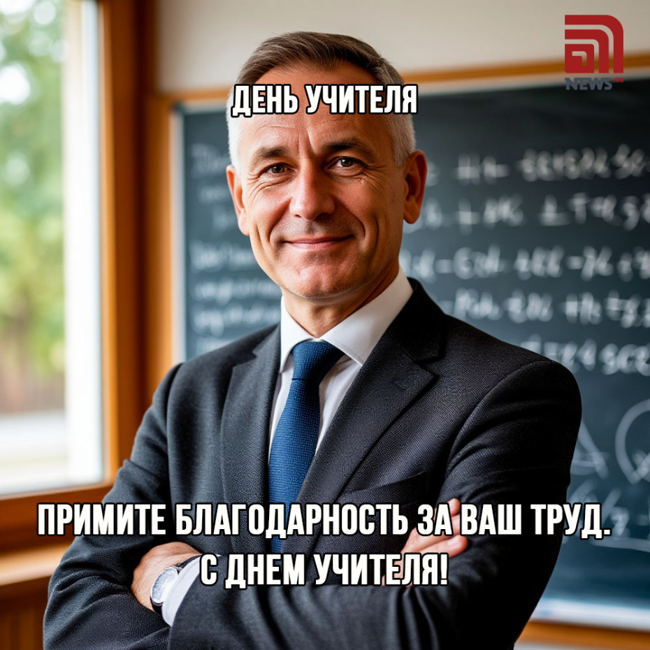 День учителя — скачать открытки бесплатно