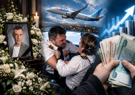 Кровавый рейс Flydubai, рост зарплат в РФ, похороны Соседова: что дальше