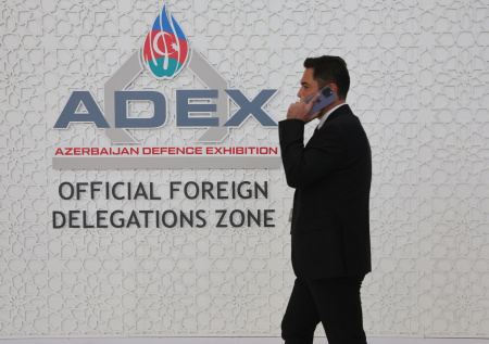 На выставке ADEX в Баку презентовали дрон-бомбардировщик BORAN