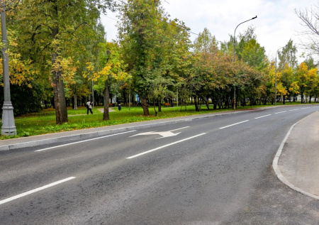 В Москве завершили ремонт на улицах Коптевской и Клары Цеткин