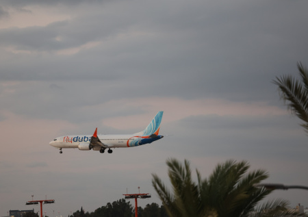 Самолет Flydubai с эвакуированными пассажирами приземлился в Израиле