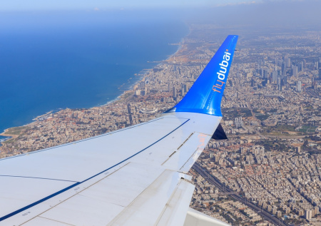 Опубликованы кадры посадки самолета Flydubai