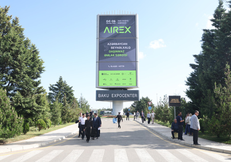 На выставке ADEX в Баку презентовали дрон-бомбардировщик BORAN