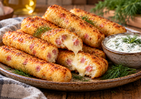 Тру ветчину и сыр и за 15 минут жарю гору палочек: вкусные, сытные, а рецепт самый простой без заморочек