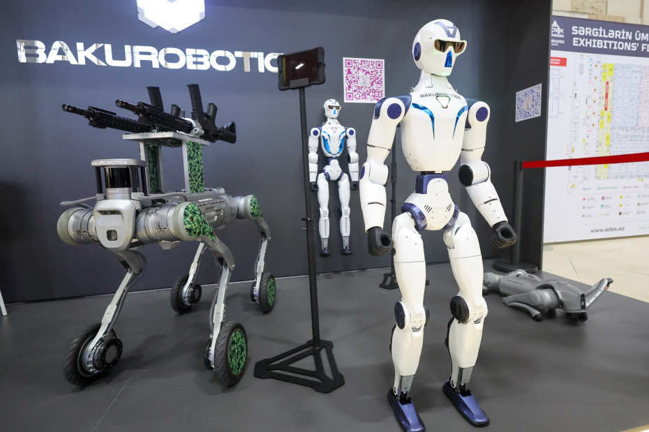 Роботы азербайджанской компании Bakurobotics