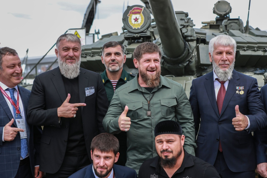 Рамзан Кадыров на открытии Международного военно-технического форума «Армия-2019»