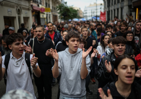 Мадрид захлестнули массовые протесты