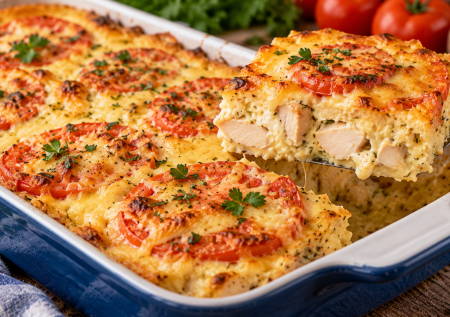 Мешаю курицу с яйцами и сметаной — и в духовку: сочное блюдо вместо надоевших котлет и гуляша