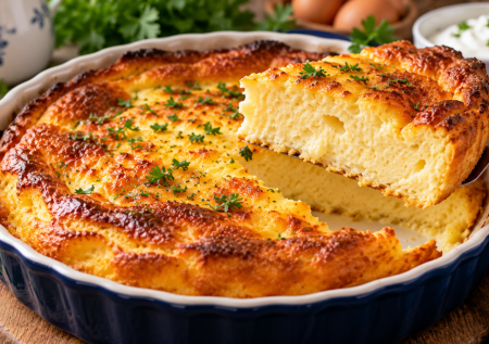 Вместо яичницы готовим драчену: пышный омлет со сметаной и мукой — вкуснота на завтрак