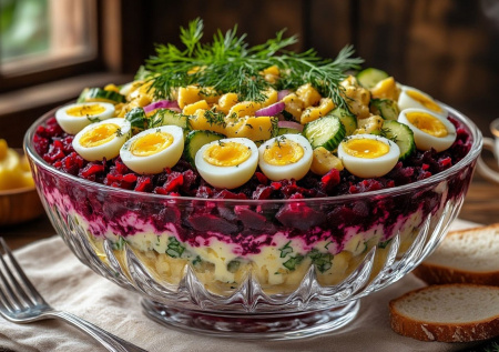 Вкуснее винегрета и салатов с чесноком — «Буржуйка» со свеклой: новые сочетание и вкус