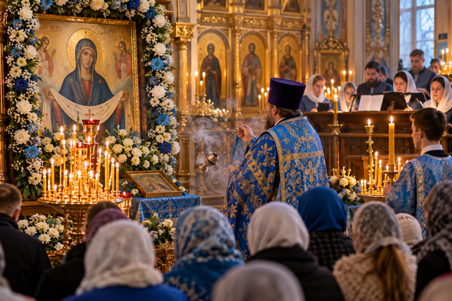 Как проходит богослужение 14 октября, и о чем молятся верующие