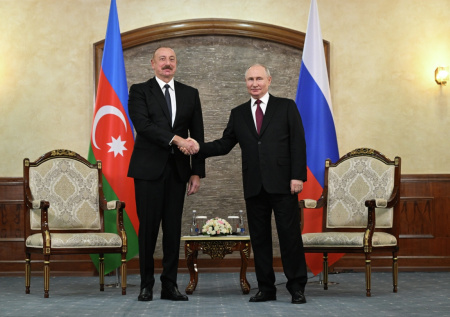 Президенты России, Азербайджана и Ирана провели переговоры