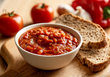 Пряная, вкусная и очень простая закуска на зиму: рецепт домашней аджики