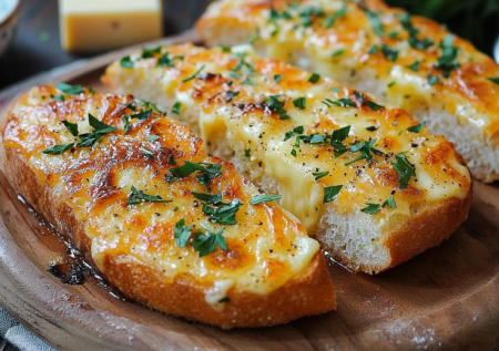 Беру обычный хлеб и чуток сыра — к чаю подаю гренки с сыром и чесноком: ароматные, румяные, съедаются быстрее, чем остывают