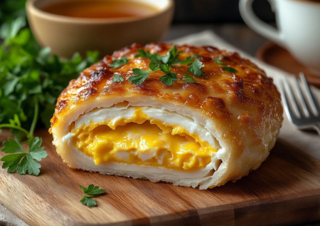 Жарю омлет и заворачиваю в куриный фарш — вкуснее зраз и колдунов: нежнейшие котлетки — новый вкус