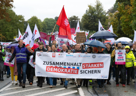 Акция протеста проходит в Берлине