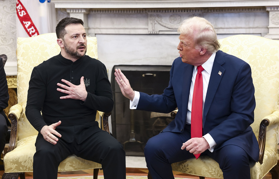 Владимир Зеленский и Дональд Трамп