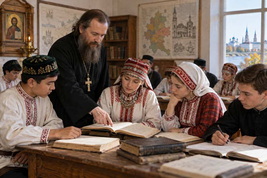 Казанская епархия и духовная история Поволжья