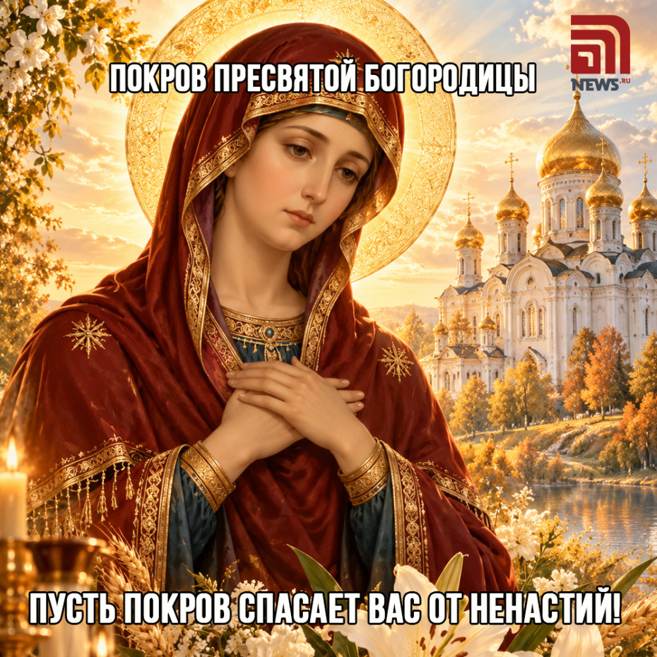 Поздравление с Покровом Пресвятой Богородицы 14 октября