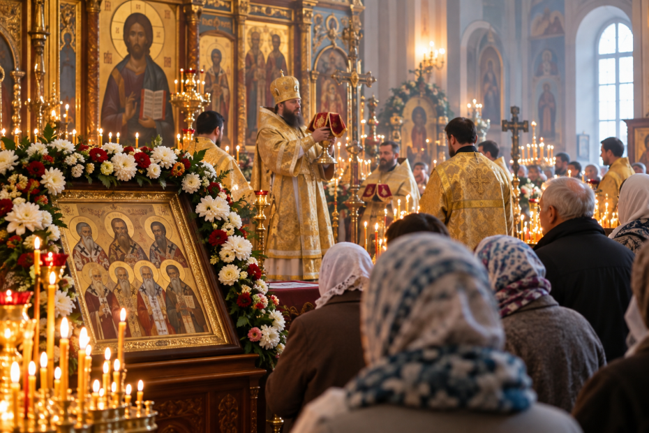 Богослужение, тропарь и о чем молятся 18 октября