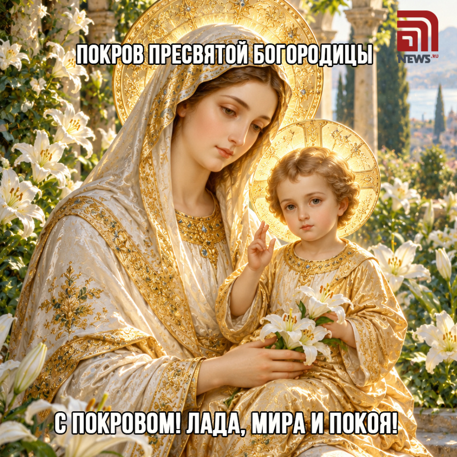 Поздравление с Покровом Пресвятой Богородицы