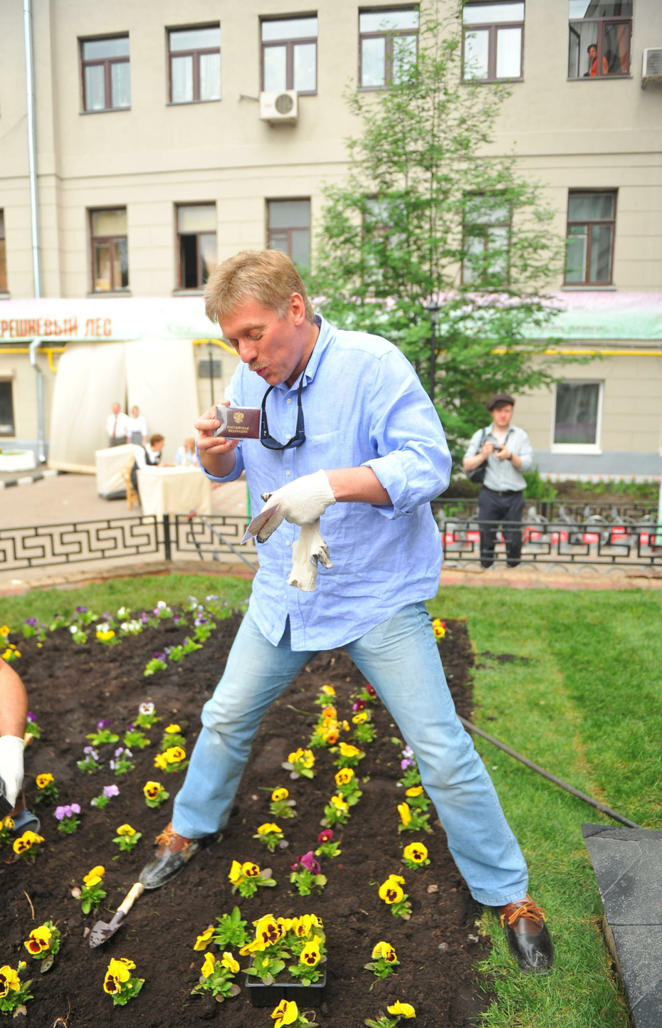 Дмитрий Песков на фестивале искусств «Вишневое дерево», 2013 год