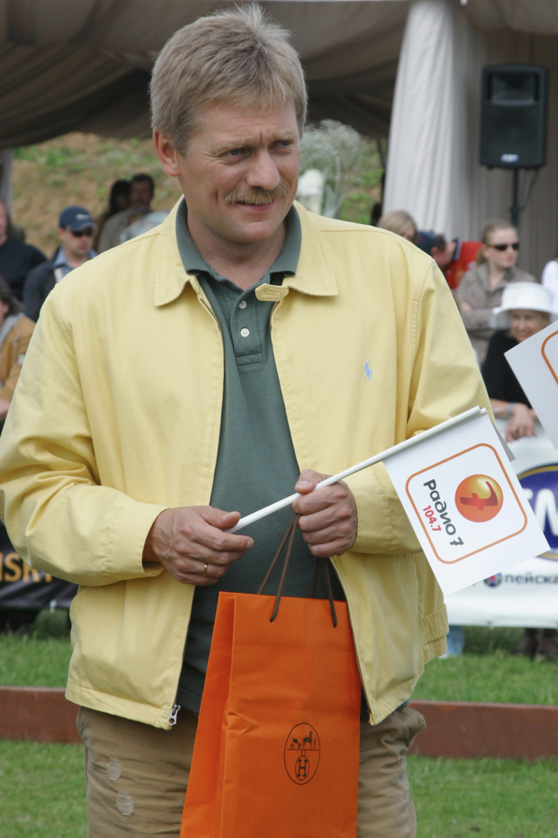 Дмитрий Песков на Dewar's Russian Polo Cup 2007